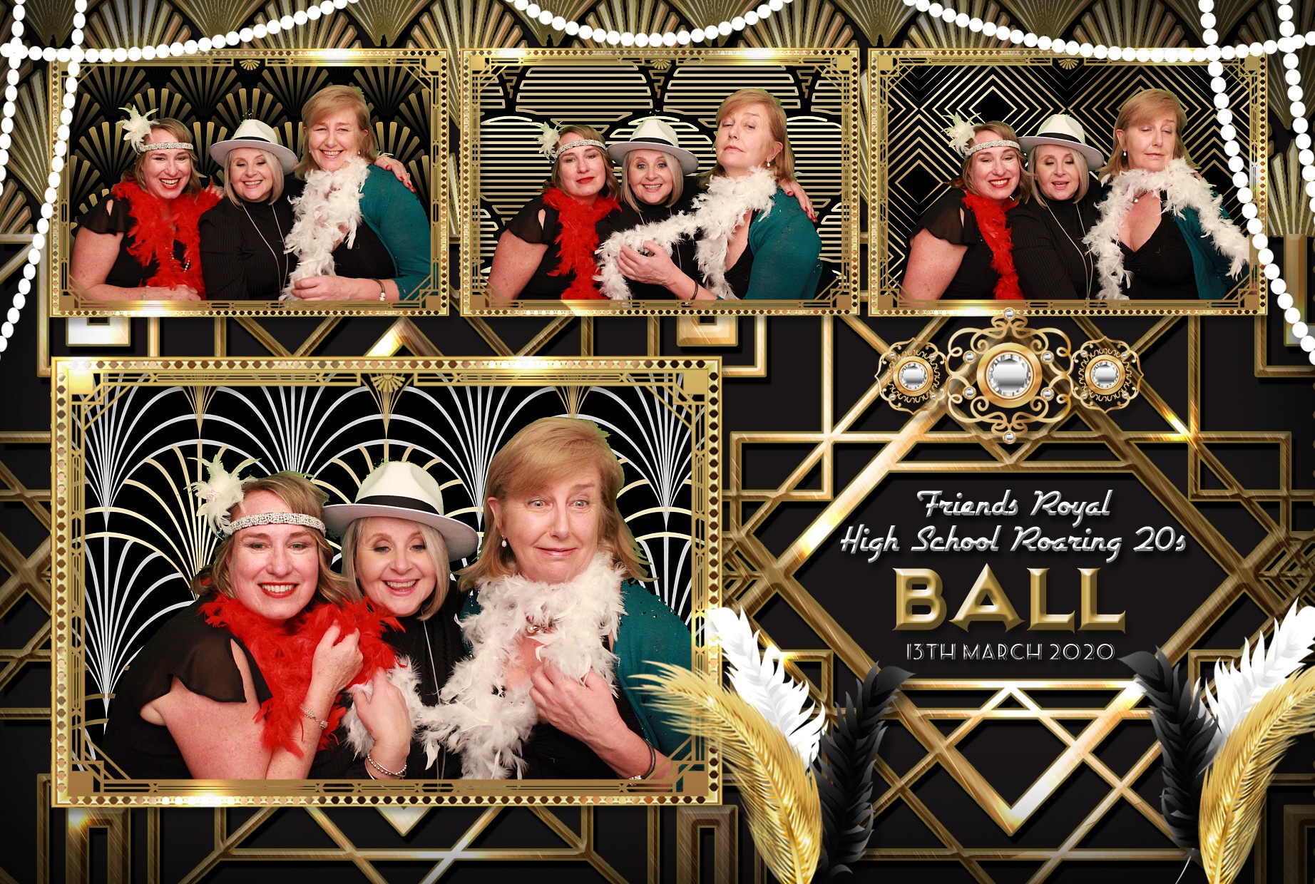 Friends Royal High School Roaring 20s Ball | View more photos from the event at gallery.myphotoboothexperience.co.uk/u/MyPhotoBoothExperienceLtd/Friends-Royal-High-School-Roaring-20s-Ball